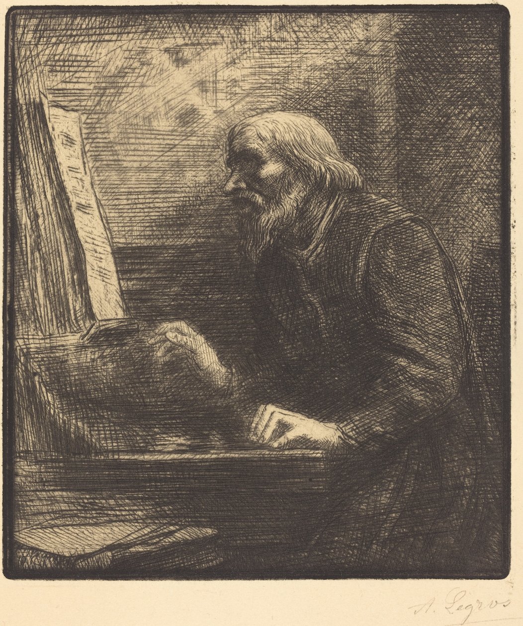 Korleder (Kapellmesteren) av Alphonse Legros