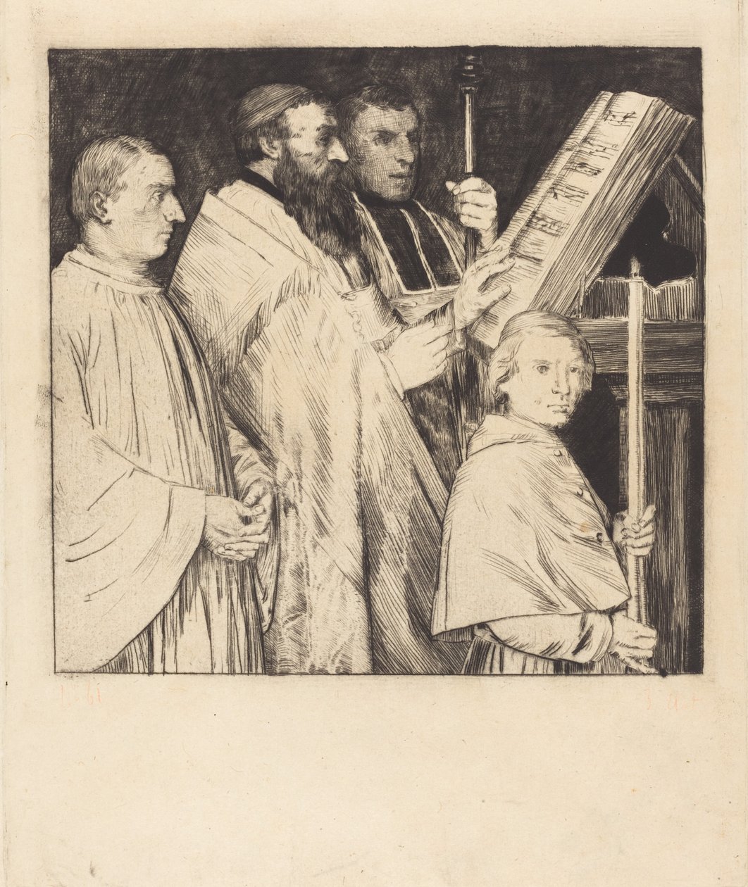 Choristers, 1st plate (Le lutrin)   1242588   no       norwegian Successfully Translated  Original: Sketch of a Young Man and Persian Calligraphy Translat: Sketch of a Young Man and Persian Calligraphy 1289538 no norwegian Successfully Translated Original: av Alphonse Legros