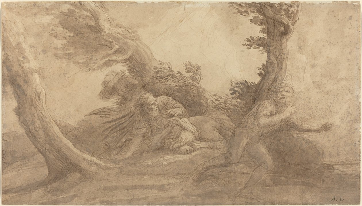 Klap av torden. av Alphonse Legros