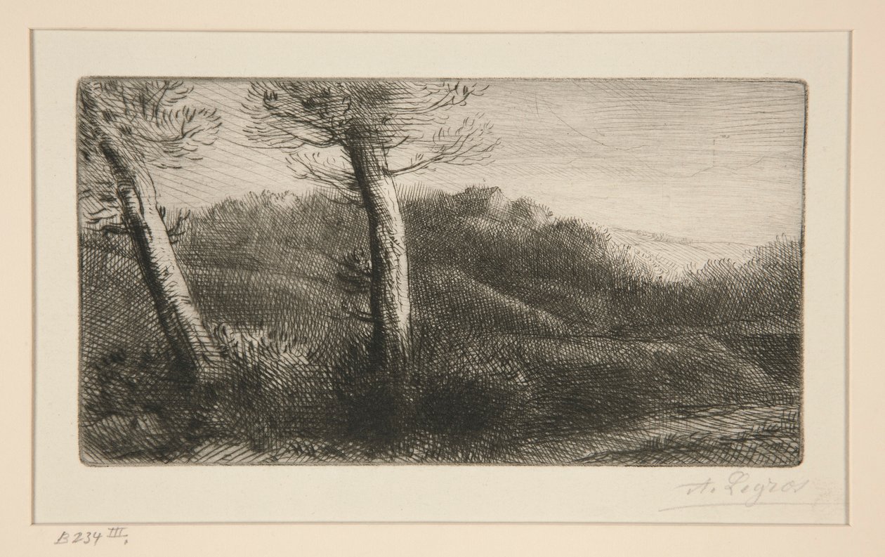 Solnedgang av Alphonse Legros
