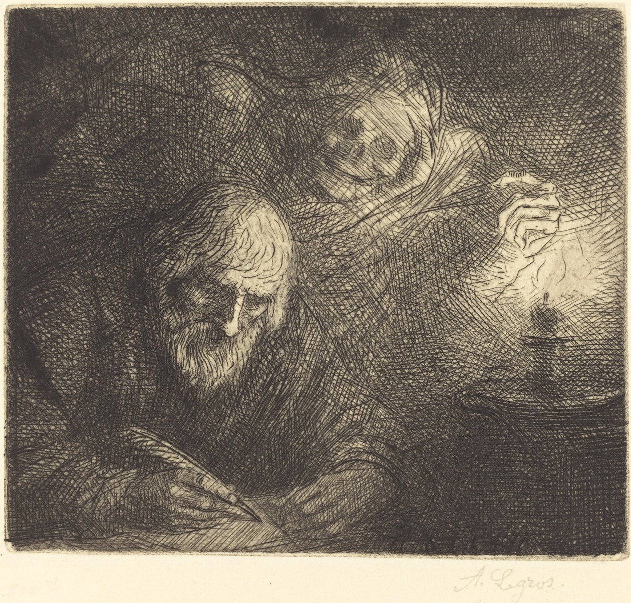 Døden og filosofen Døden og filosofen. av Alphonse Legros