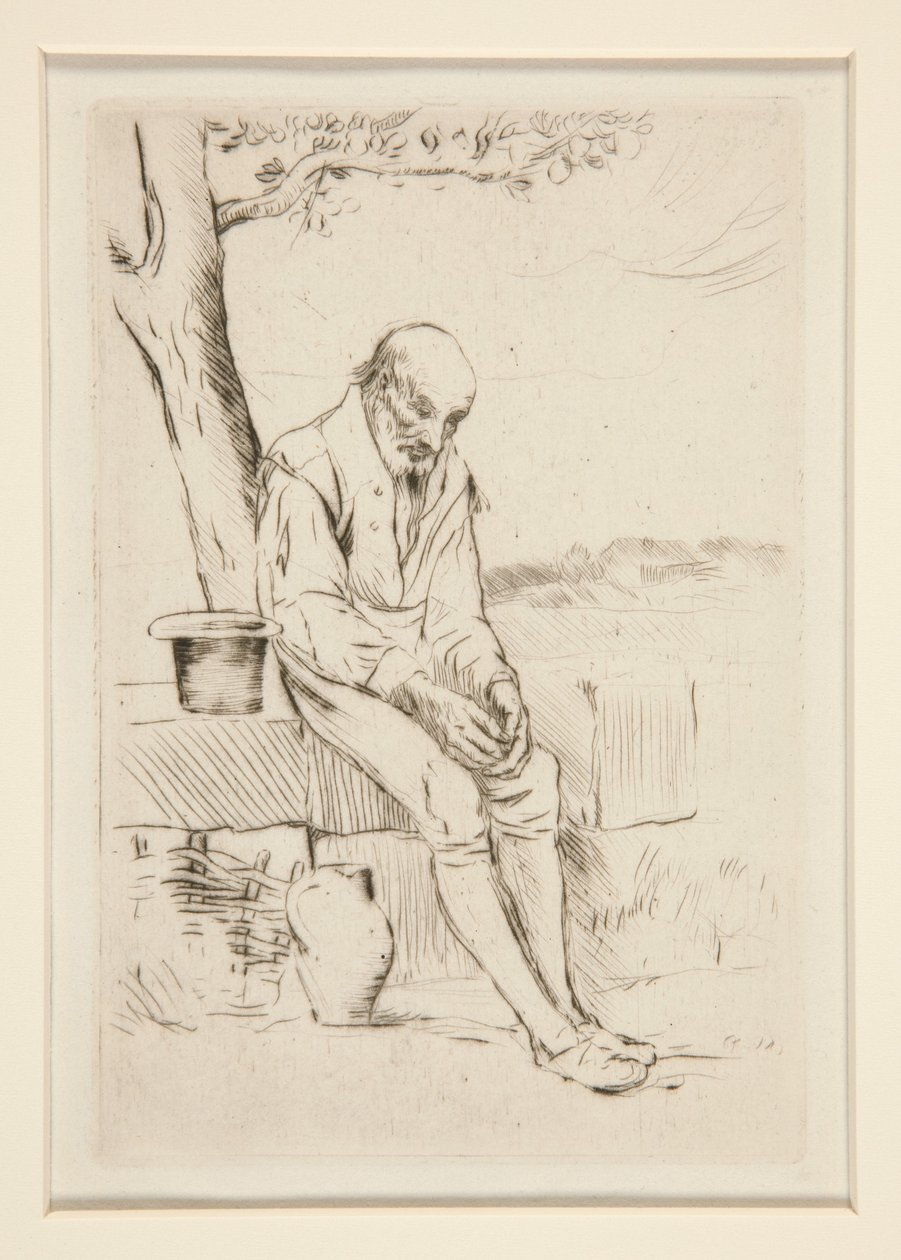 Siden den gang (Elendig mann) av Alphonse Legros