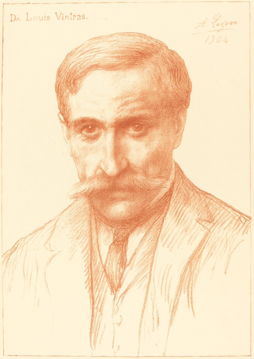 Dr. Louis Vintras av Alphonse Legros