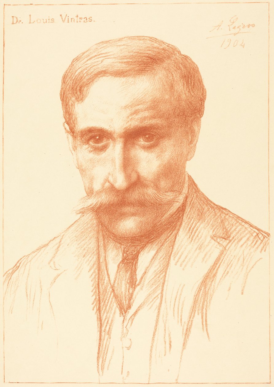 Dr. Louis Vintras av Alphonse Legros