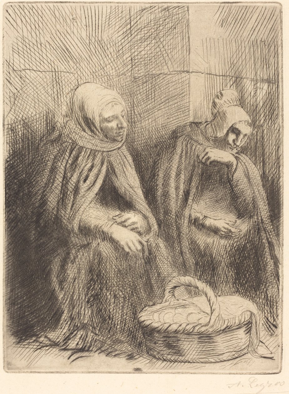 Eggselgere, 1. tallerken av Alphonse Legros