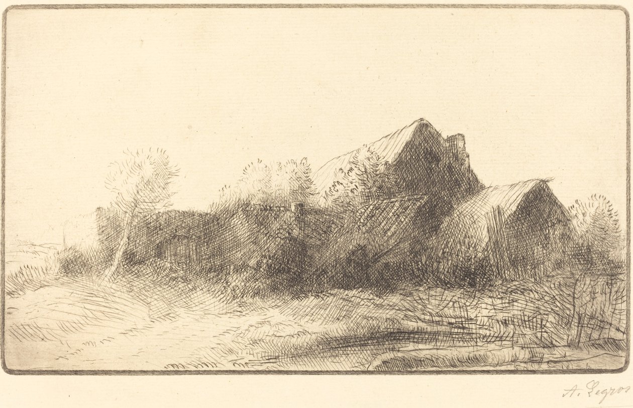 Gård av Alphonse Legros