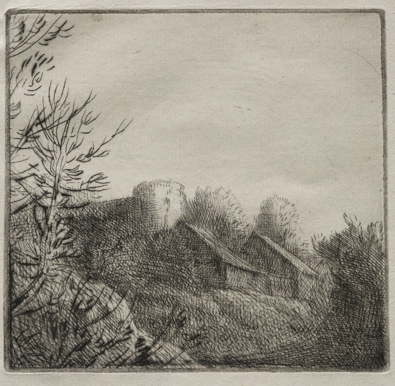 Gården i Valoux av Alphonse Legros
