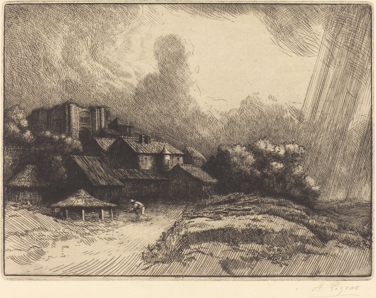 Farm at the Monastery (La ferme de l