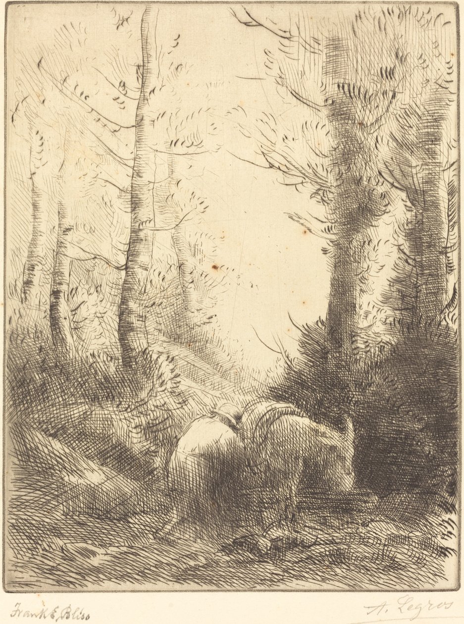 Bonden og eselet hans Bonden og eselet hans. av Alphonse Legros
