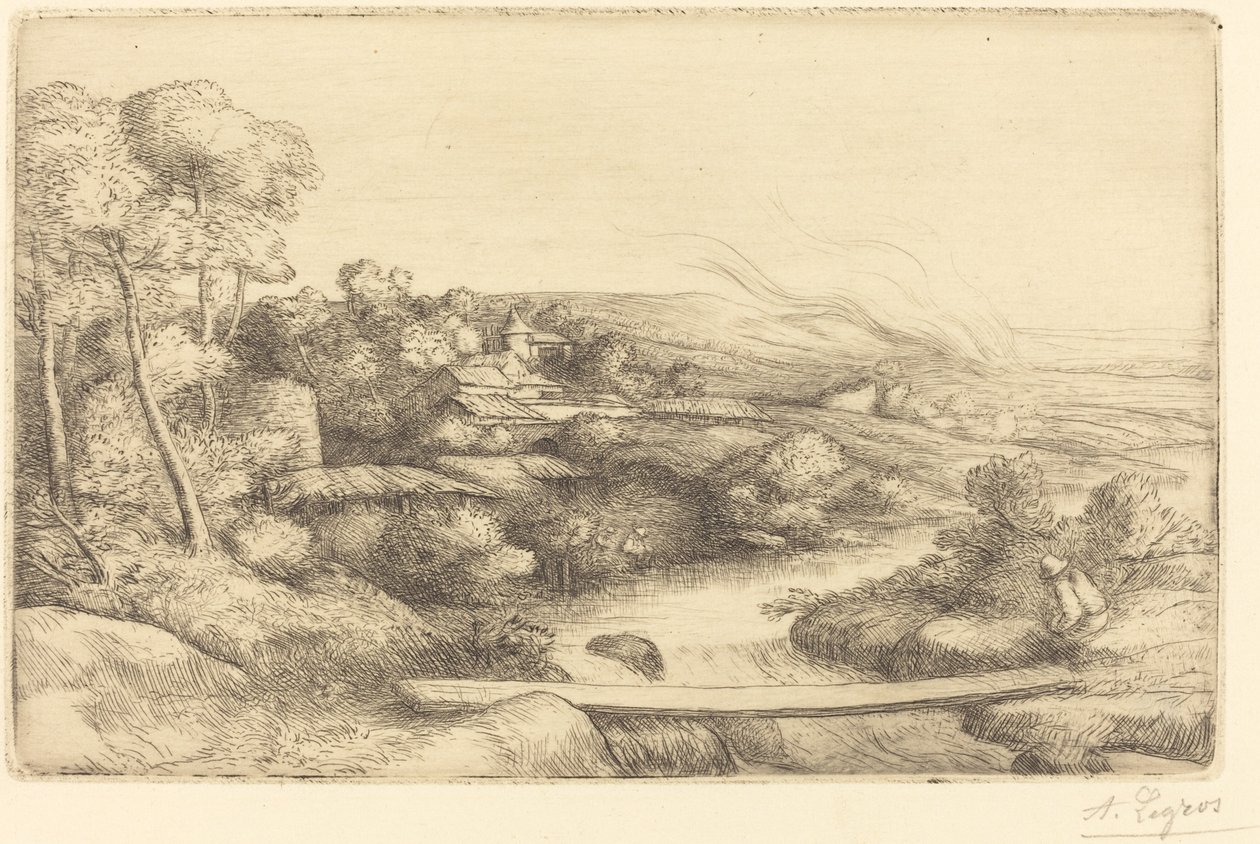 Gangbro av Alphonse Legros