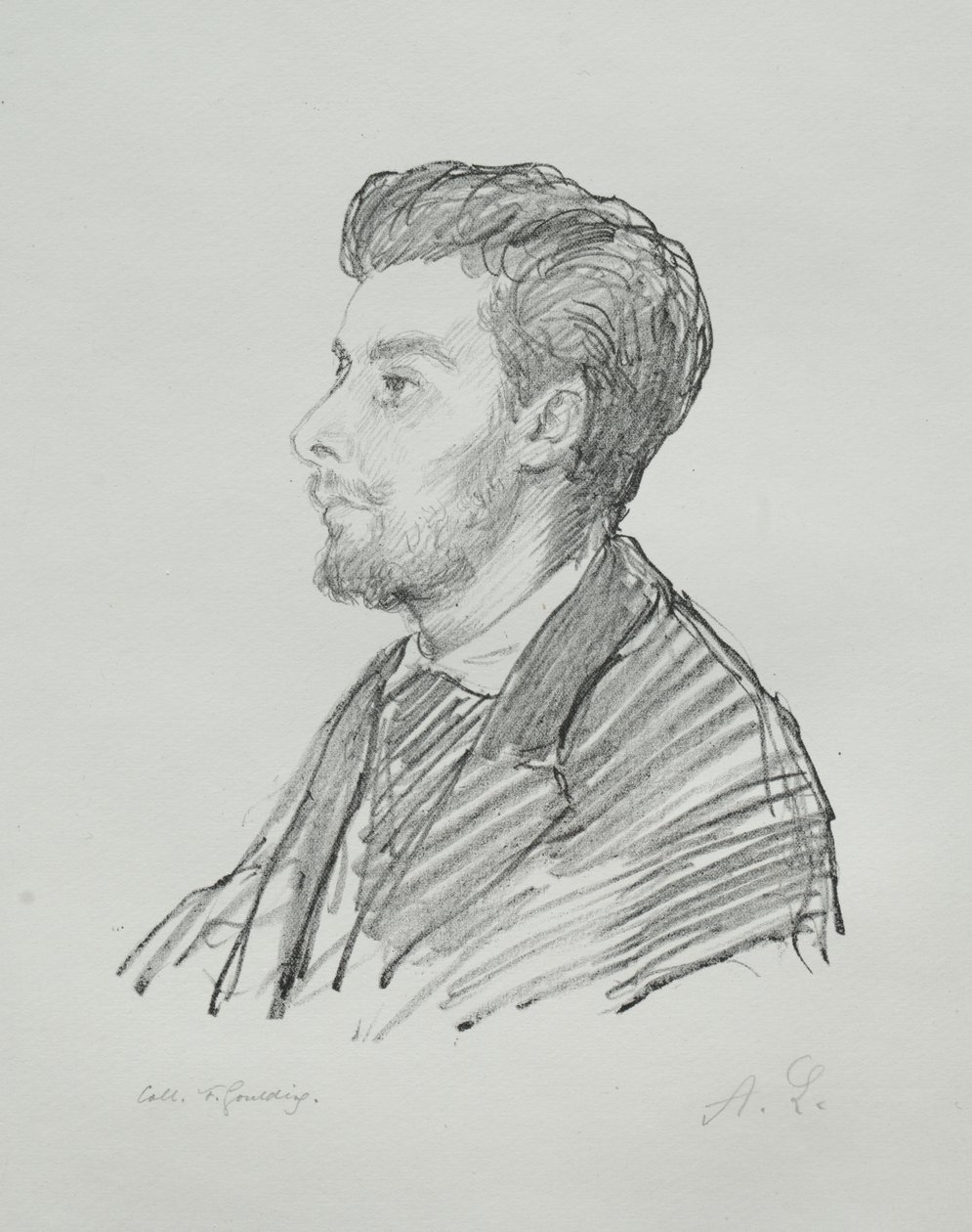Fréderic Régamey av Alphonse Legros