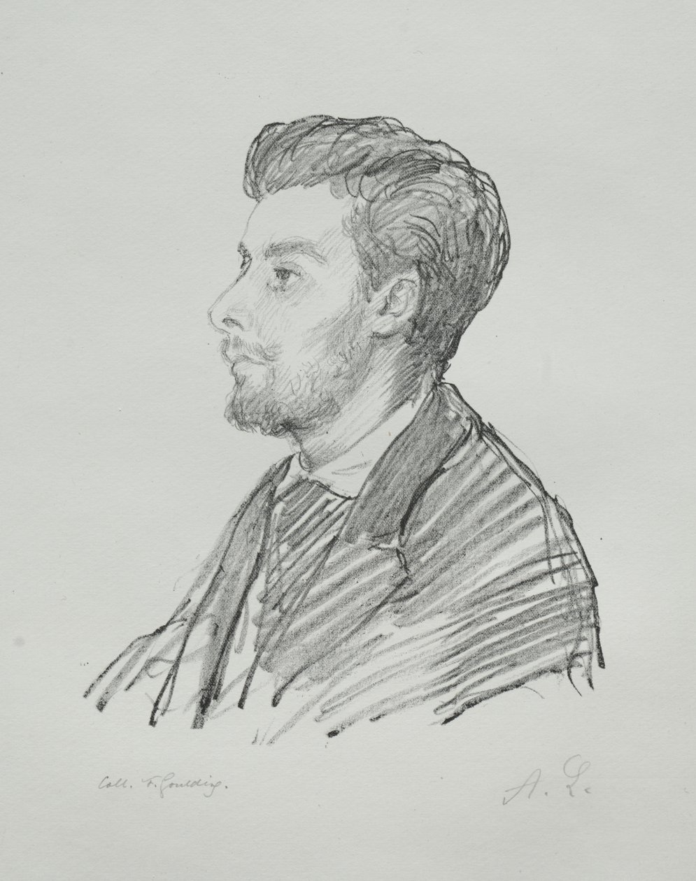 Fréderic Régamey av Alphonse Legros