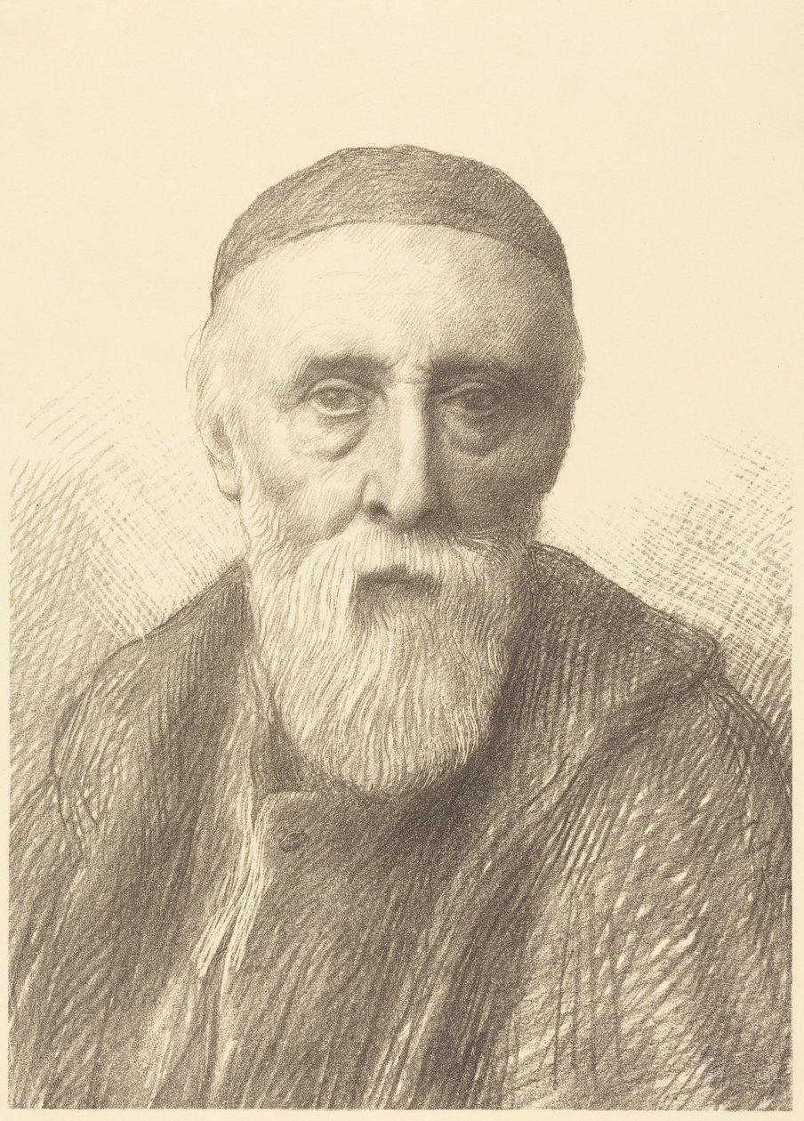 G.F. Watts, R.A., plate 2 av Alphonse Legros