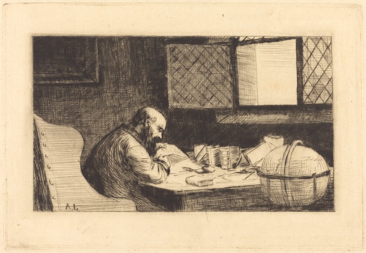 Geograf Le geographe. av Alphonse Legros