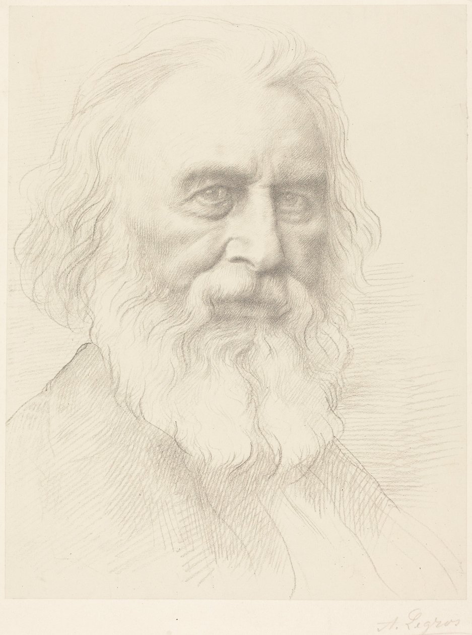 H. W. Longfellow, plate II av Alphonse Legros