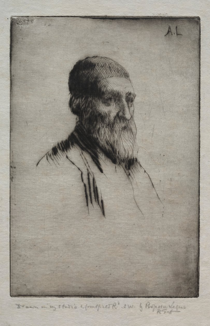 Leder av en mann av Alphonse Legros