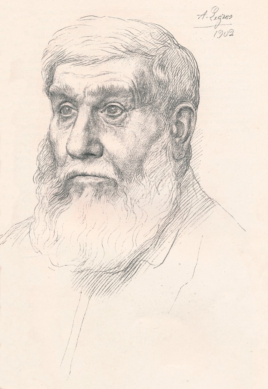 Leder for en bonde, 1902, 1903 av Alphonse Legros