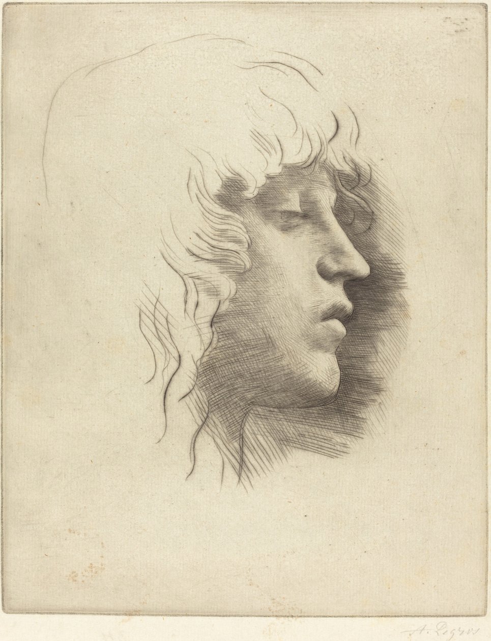 Leder av en ung jente av Alphonse Legros