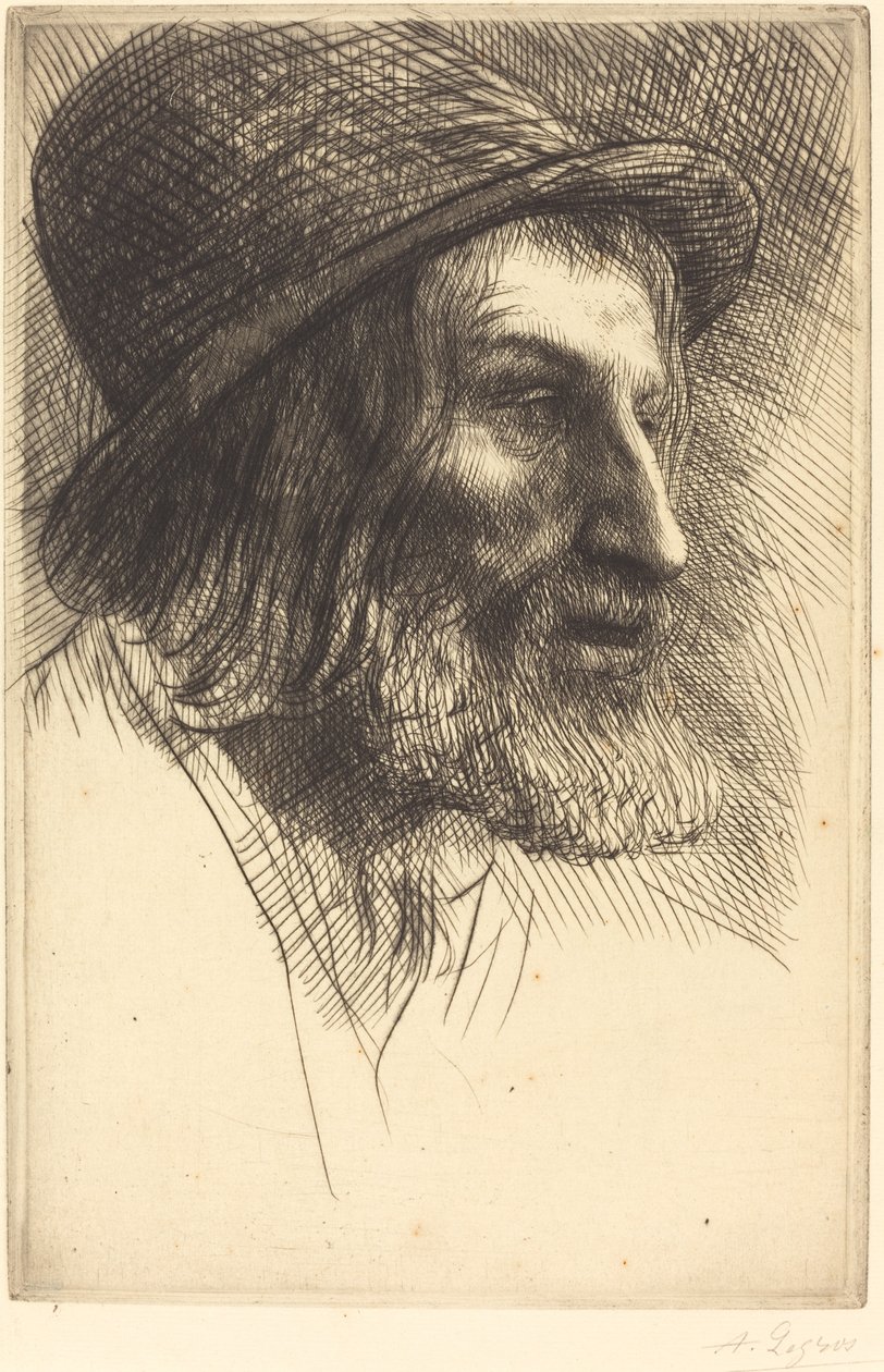 Leder for en engelsk arbeider Leder for en engelsk arbeider Hyrden. av Alphonse Legros