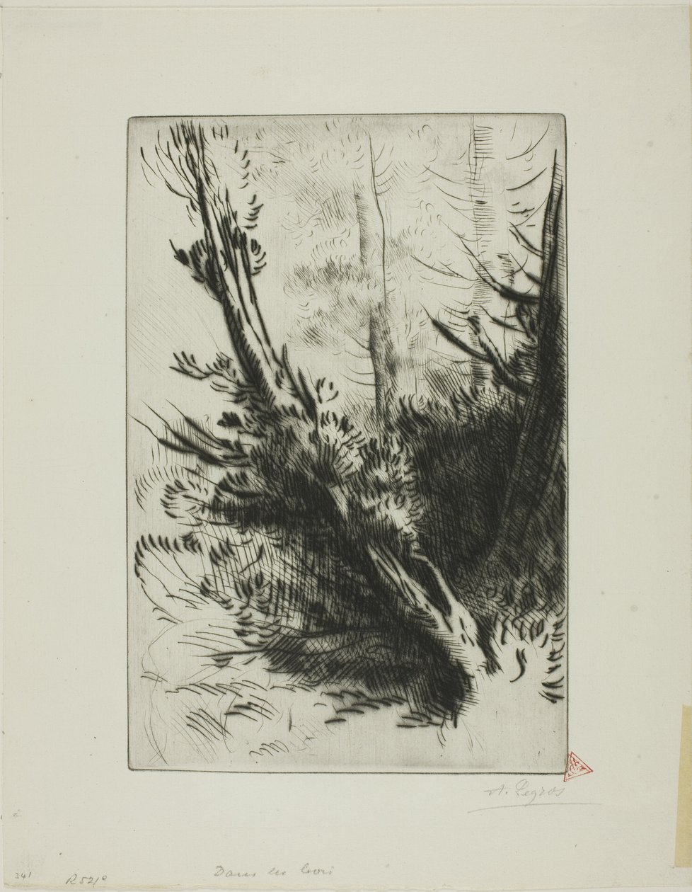 I en skog av Alphonse Legros