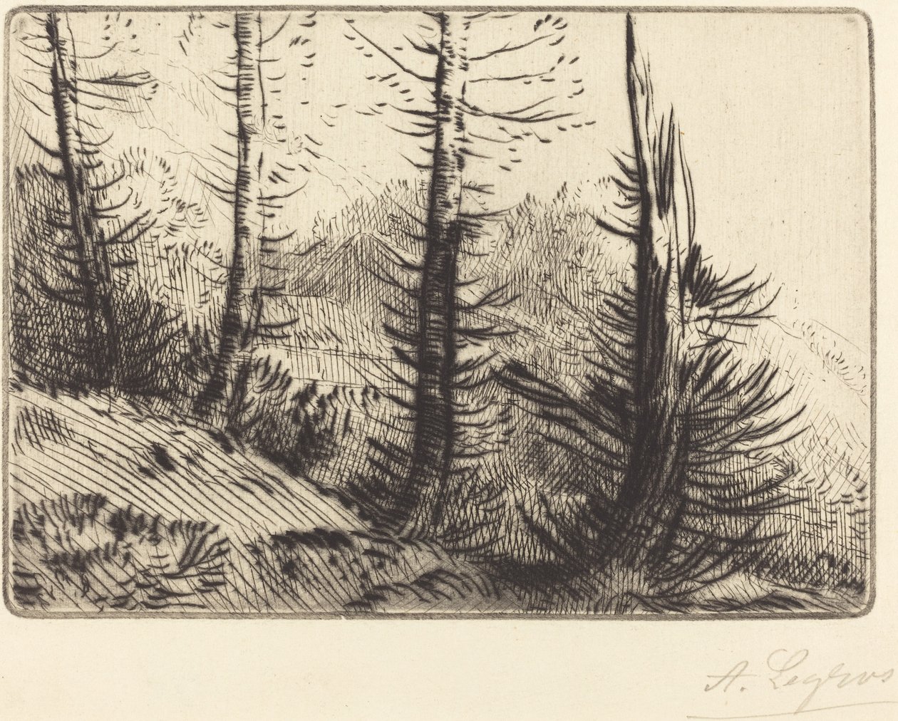 I Pyreneene I Pyreneene. av Alphonse Legros