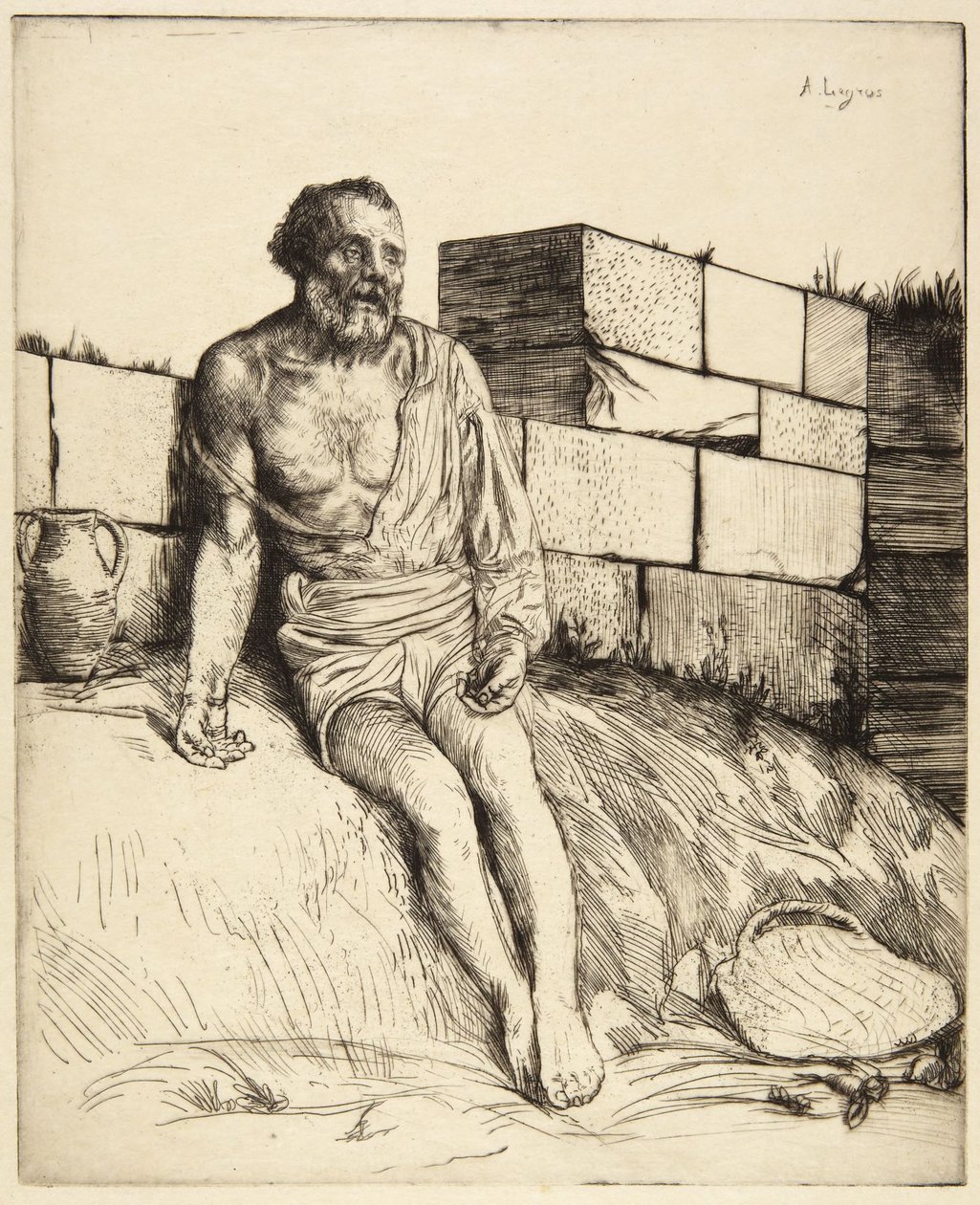 Job av Alphonse Legros