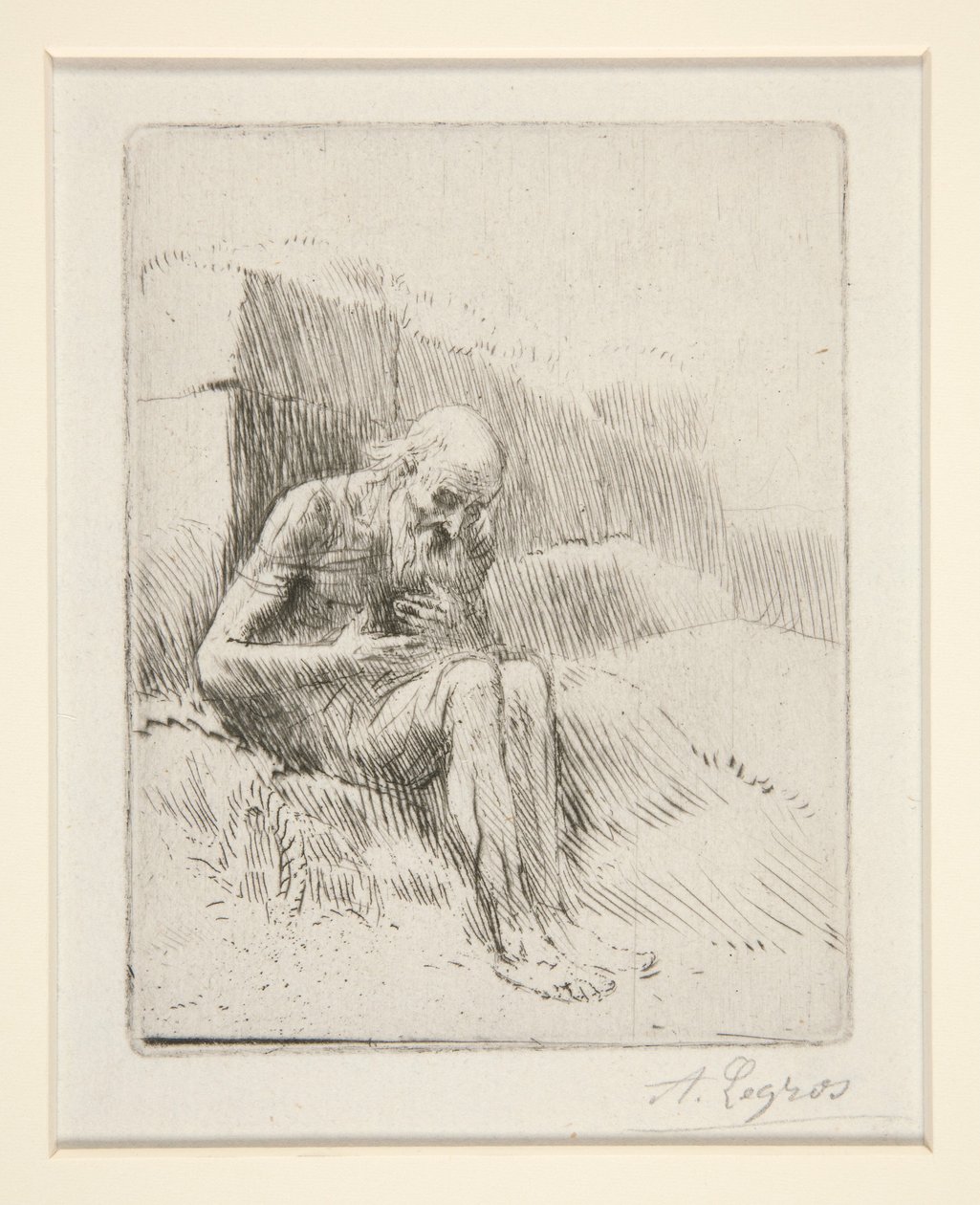 Job av Alphonse Legros