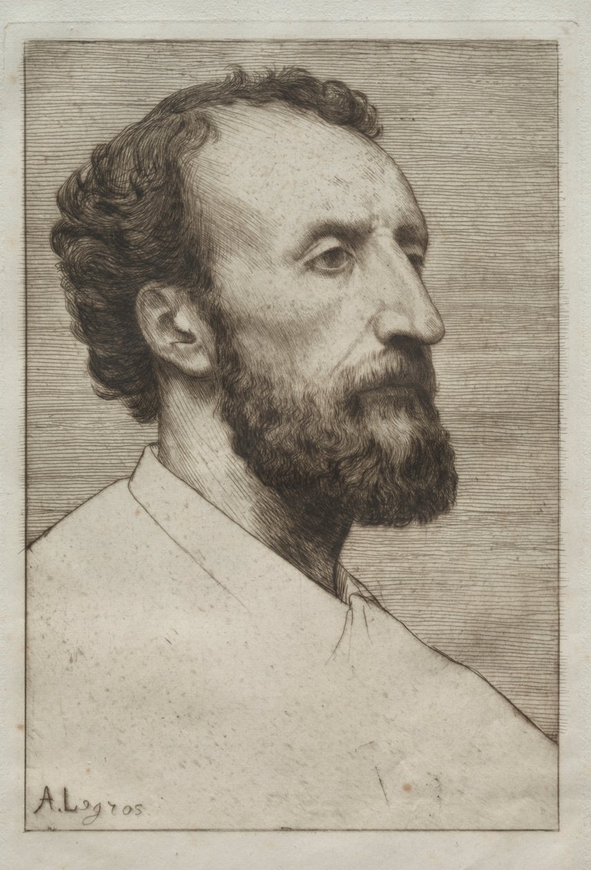 Jules Dalou. av Alphonse Legros