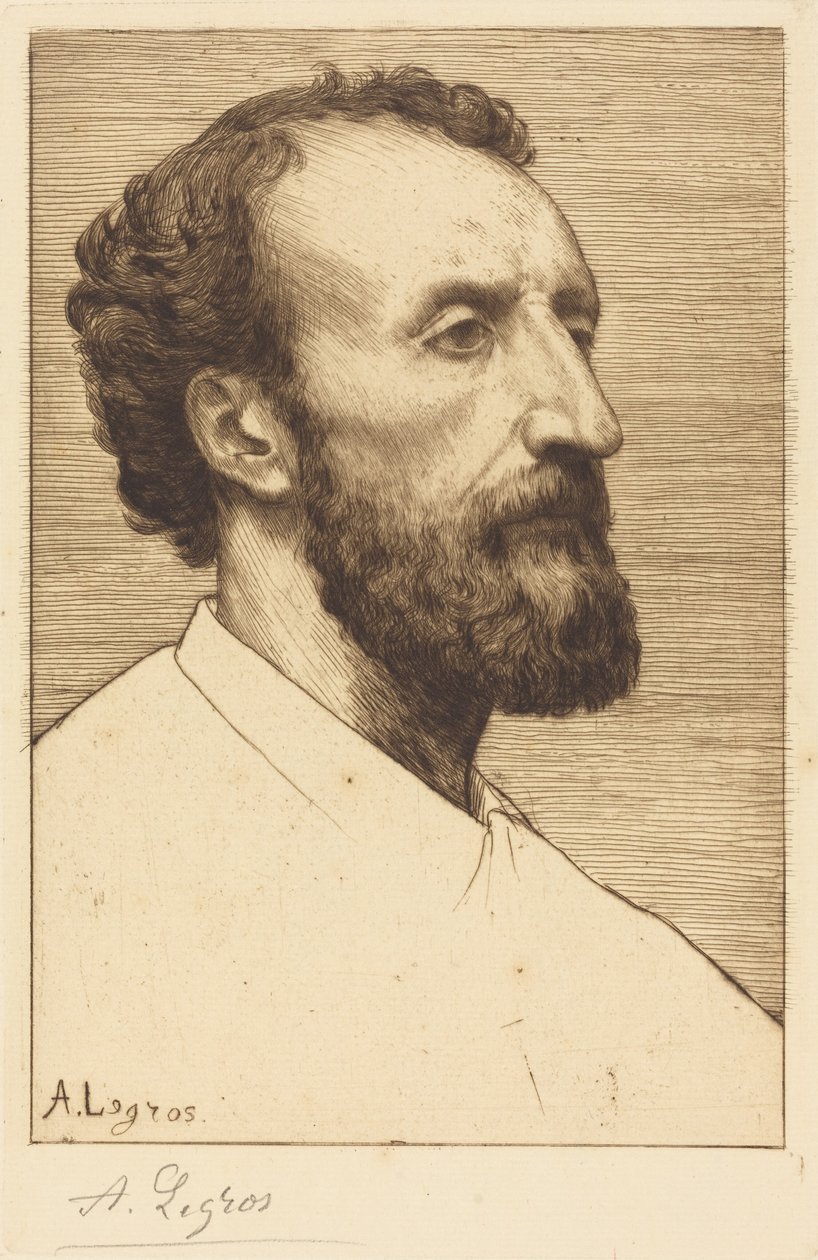 Jules Dalou, 2. plate av Alphonse Legros