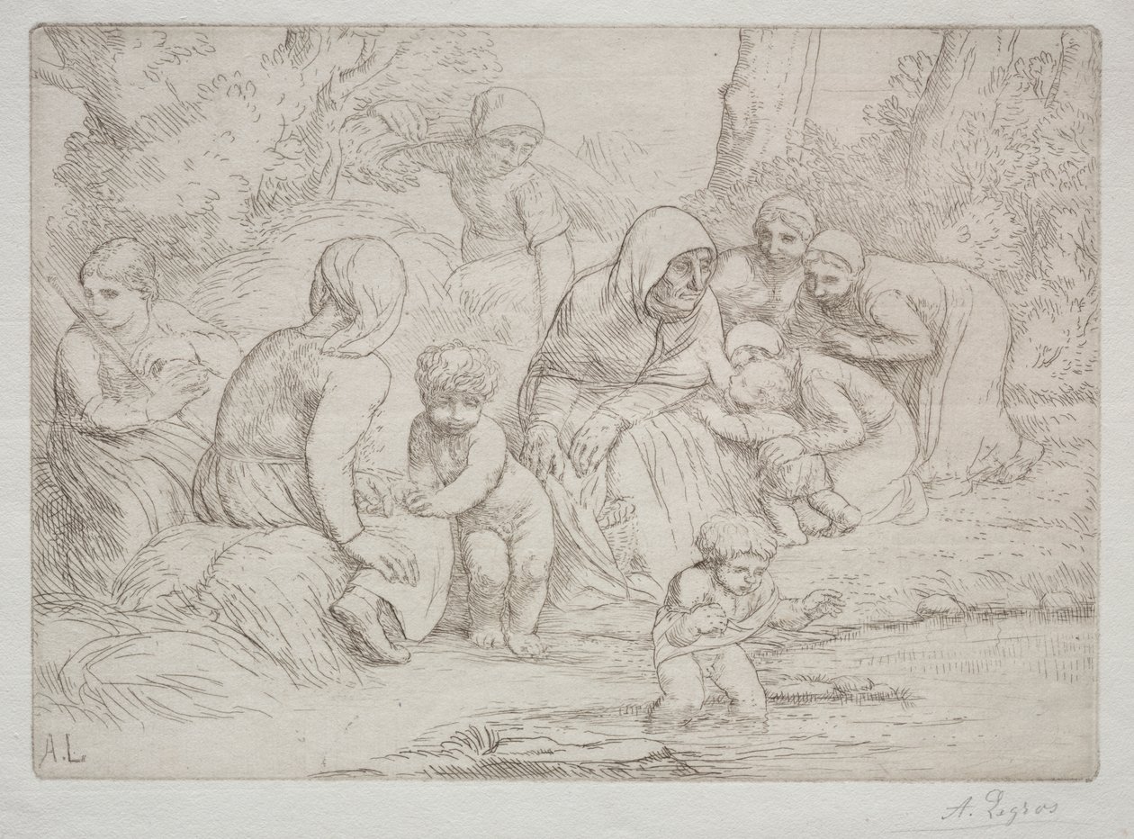 Sommer av Alphonse Legros