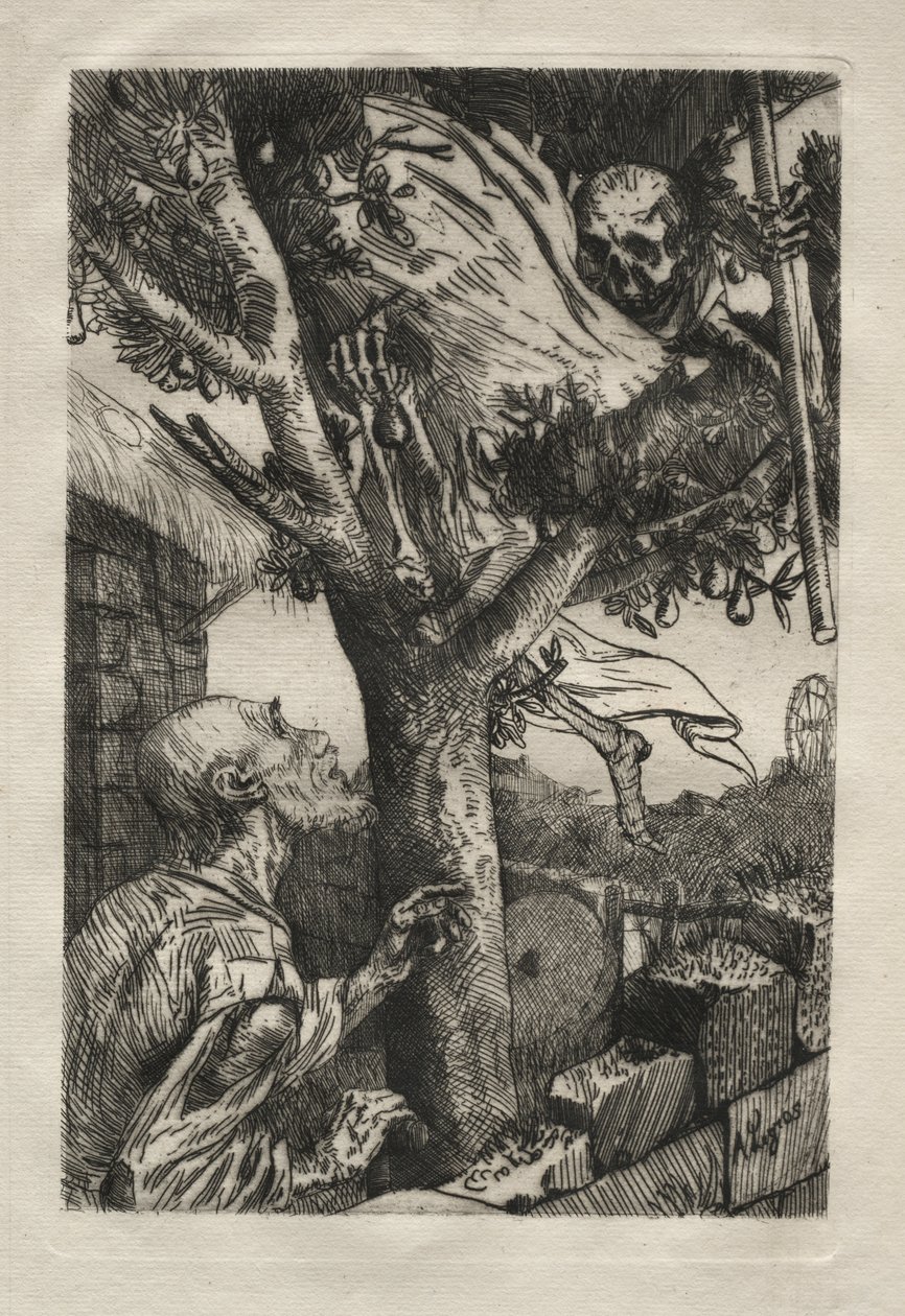 død i pæretreet av Alphonse Legros