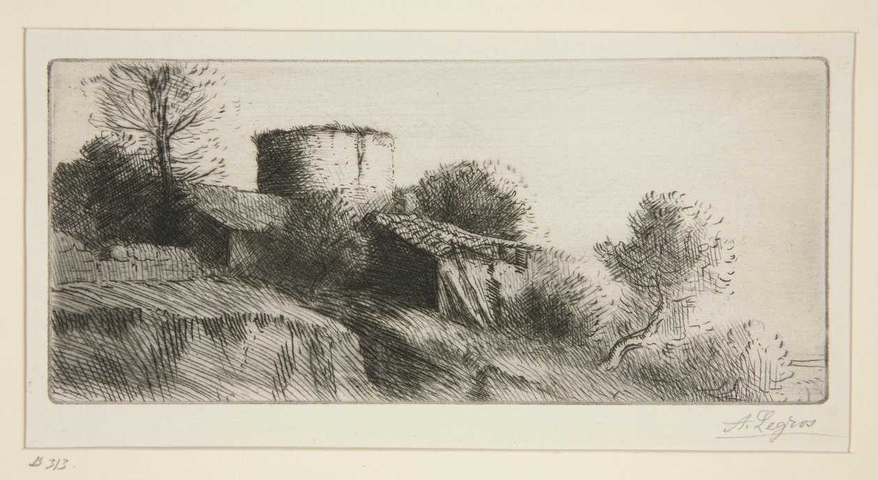 Duetårnet av Alphonse Legros