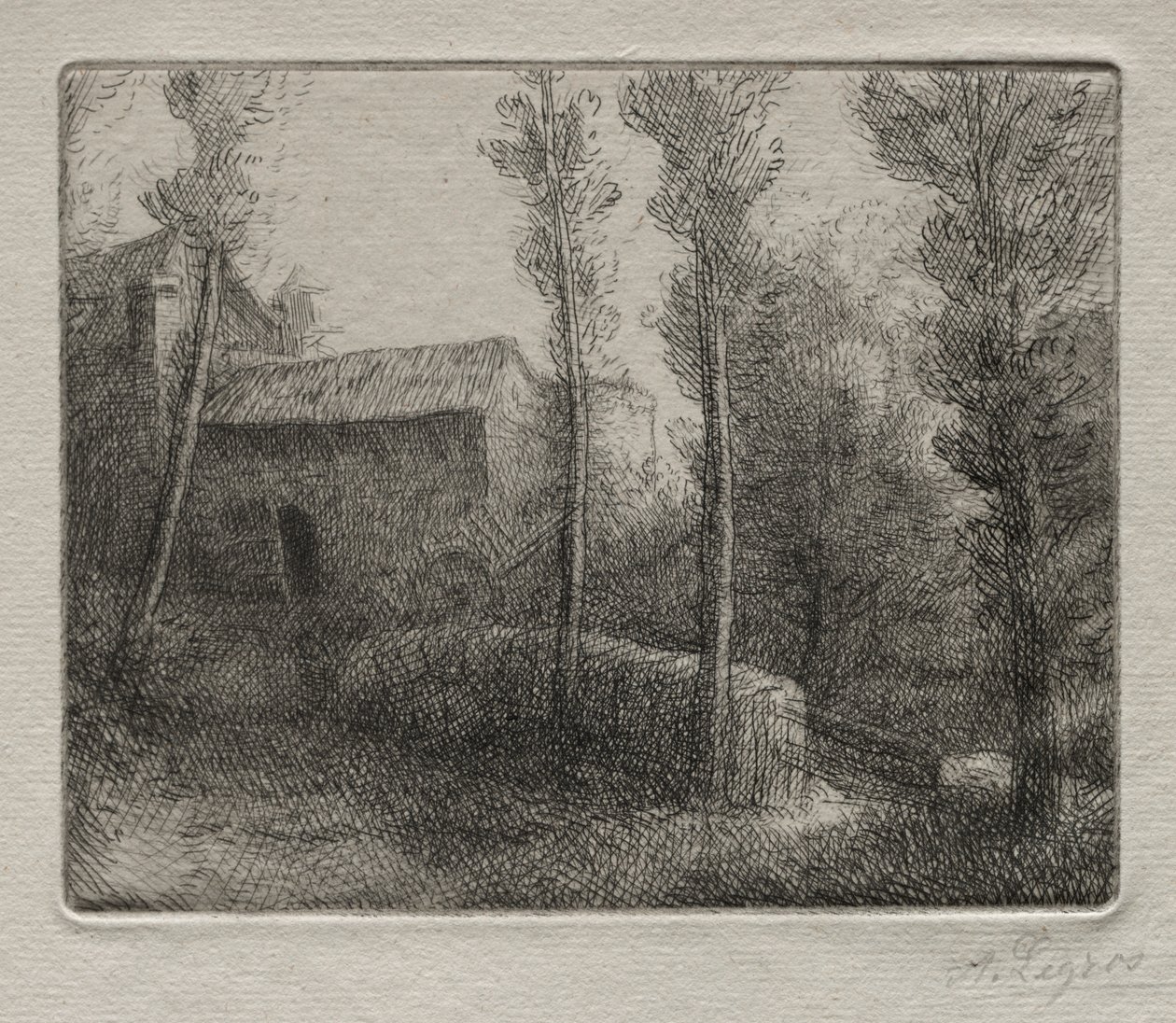 Møllebroen av Alphonse Legros