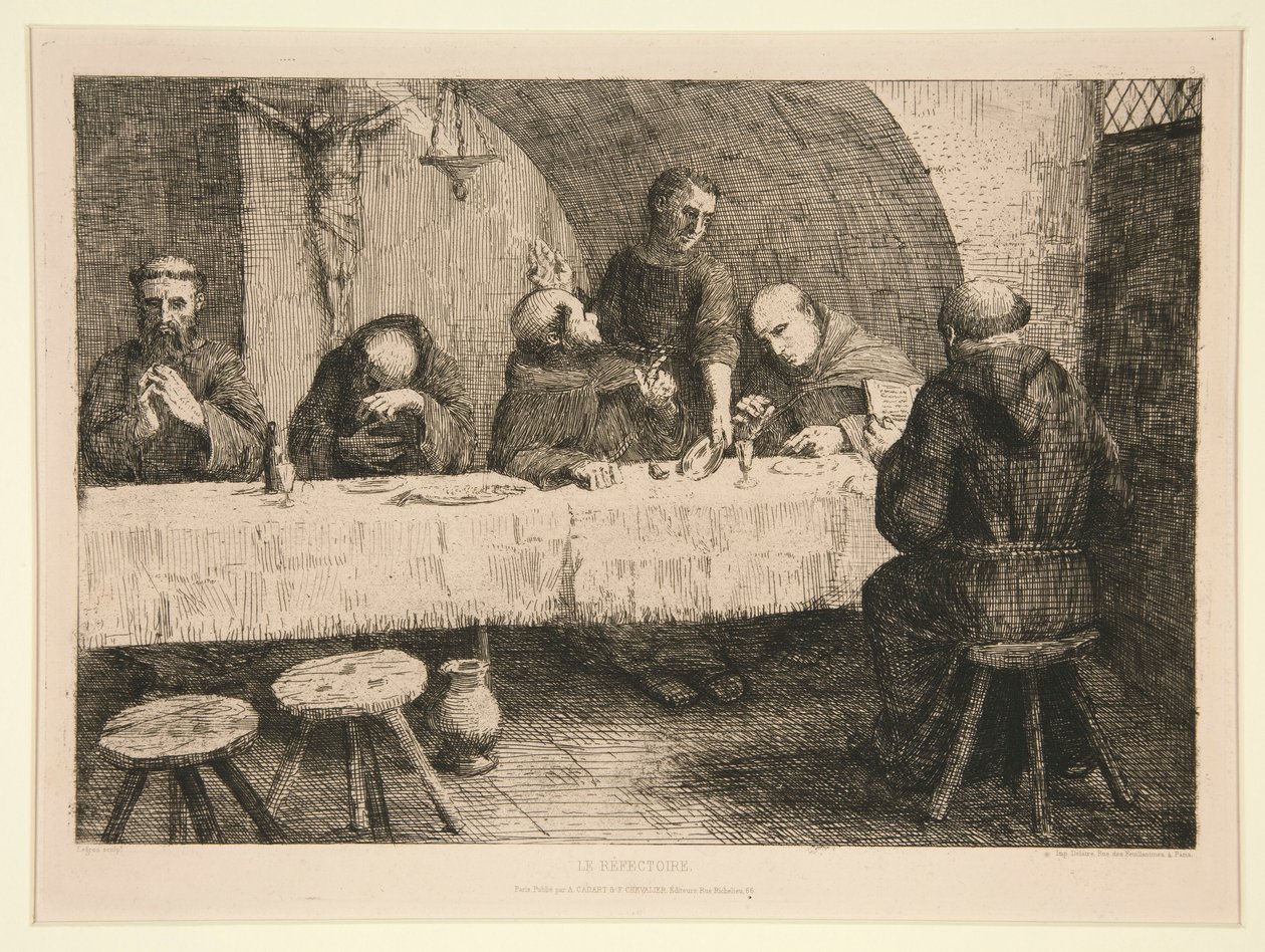 Le Refectoire (Refektoriet) av Alphonse Legros