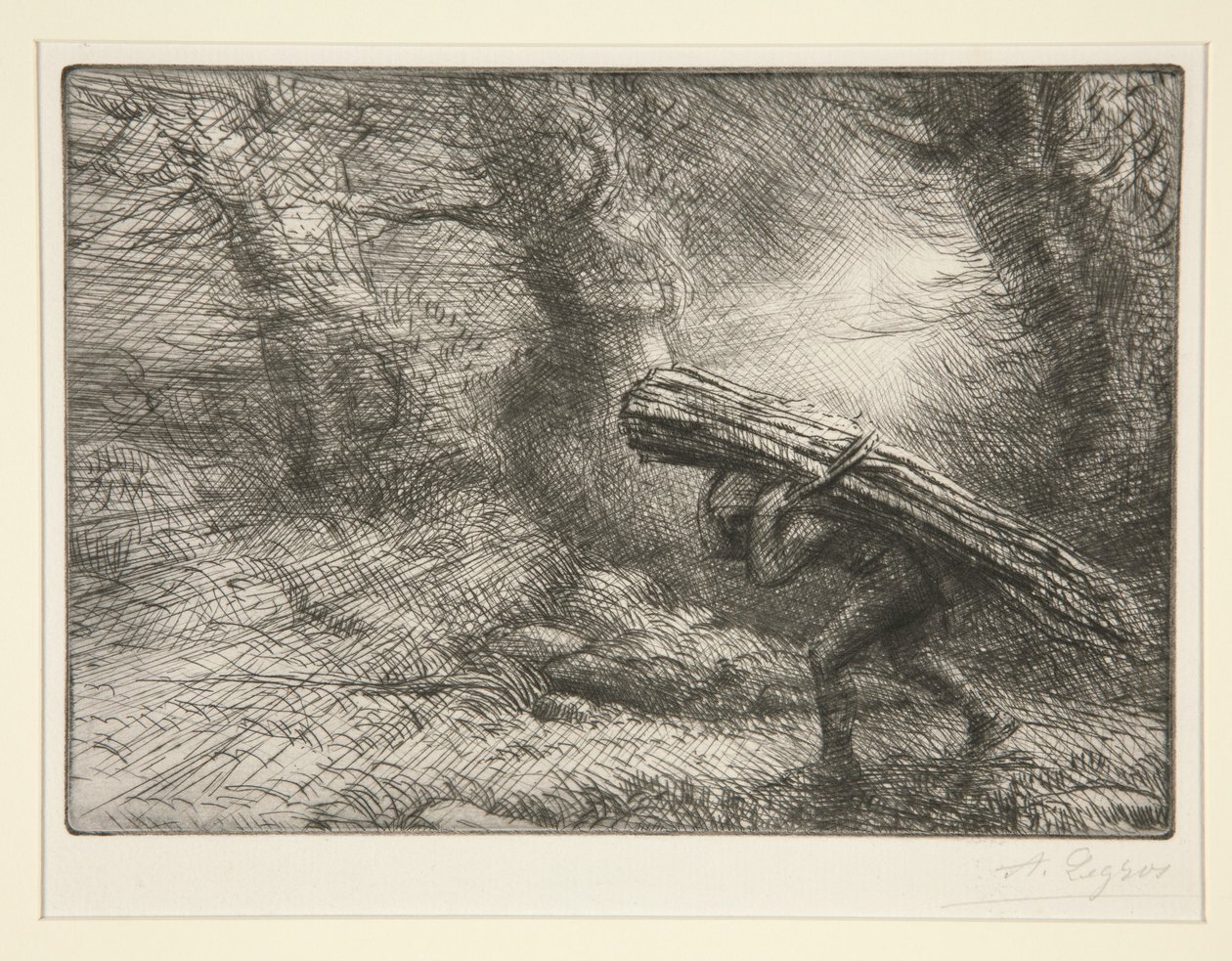 Tilbakekomsten til hytta av Alphonse Legros