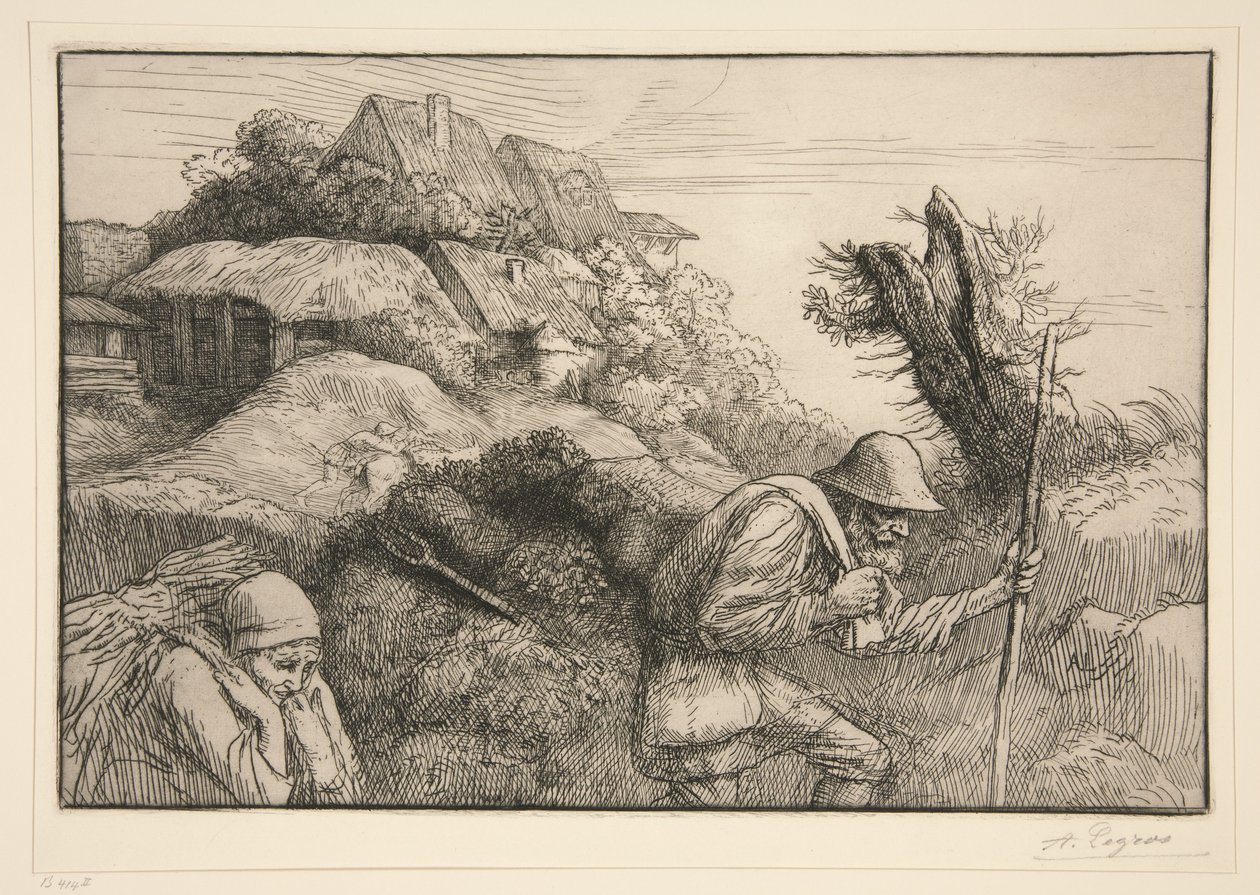 Tilbakekomsten fra skogen av Alphonse Legros