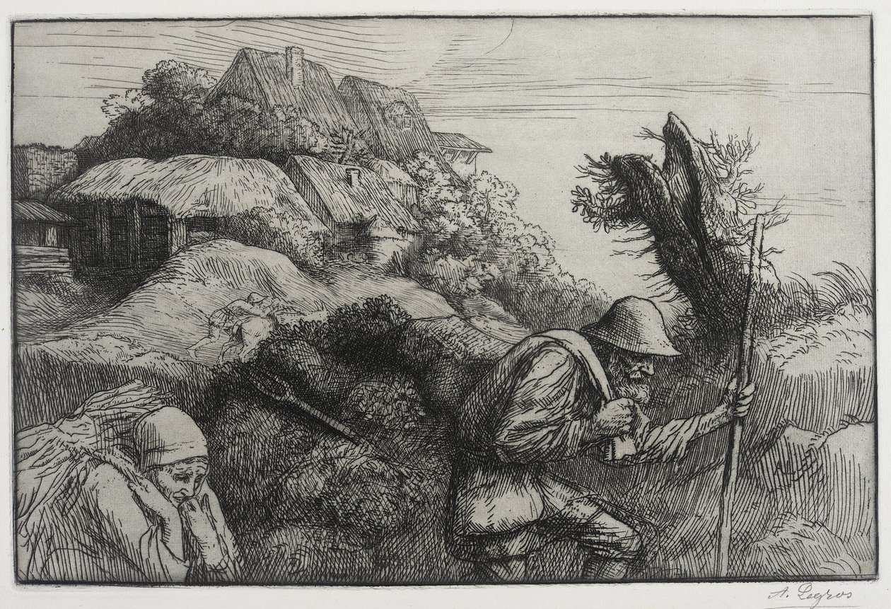 Tilbakekomsten fra skogen av Alphonse Legros