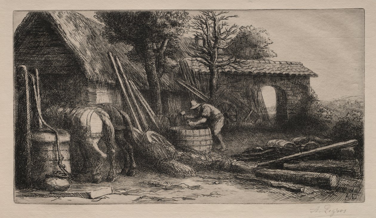 The Cooper av Alphonse Legros