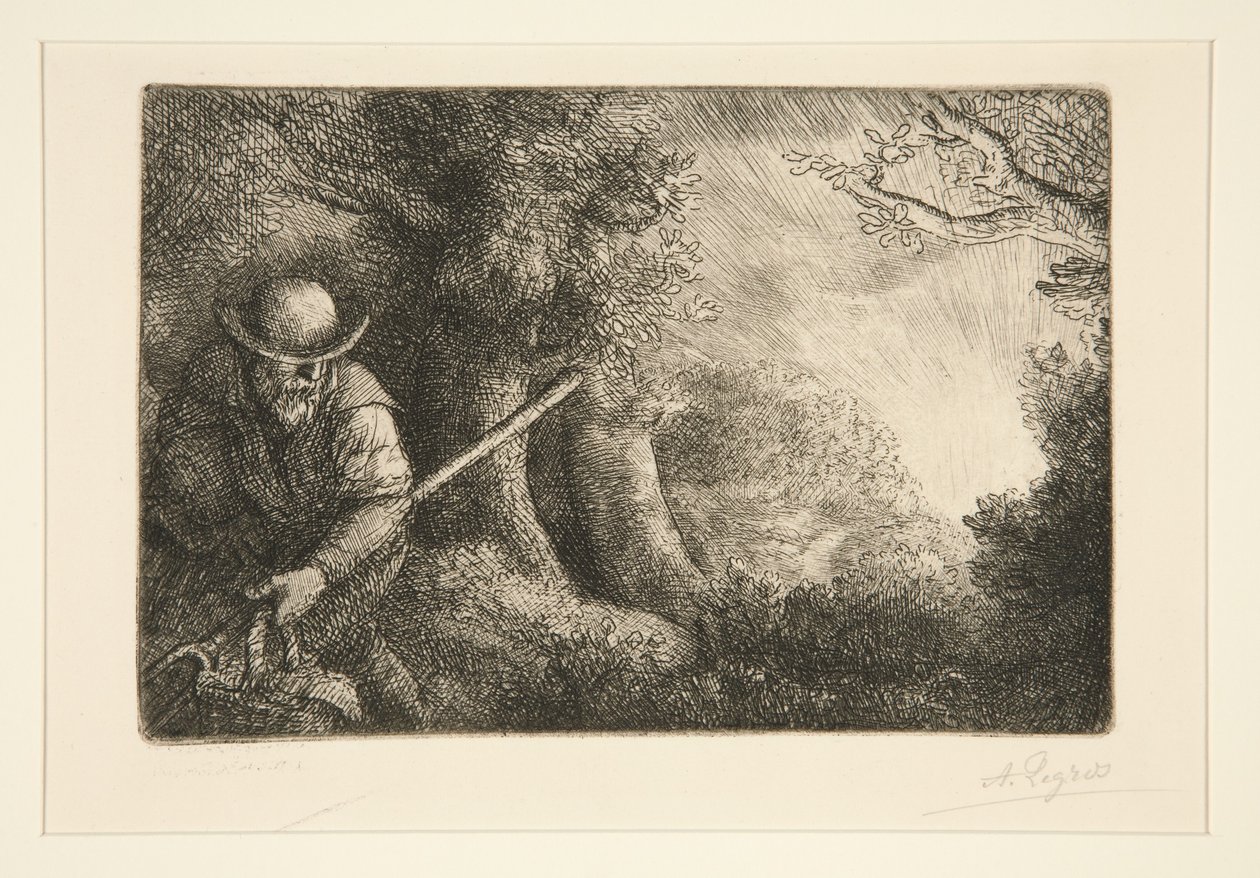 Gartneren (The Gardener) av Alphonse Legros