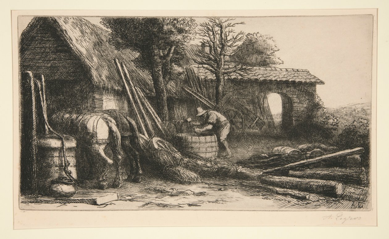 The Cooper av Alphonse Legros