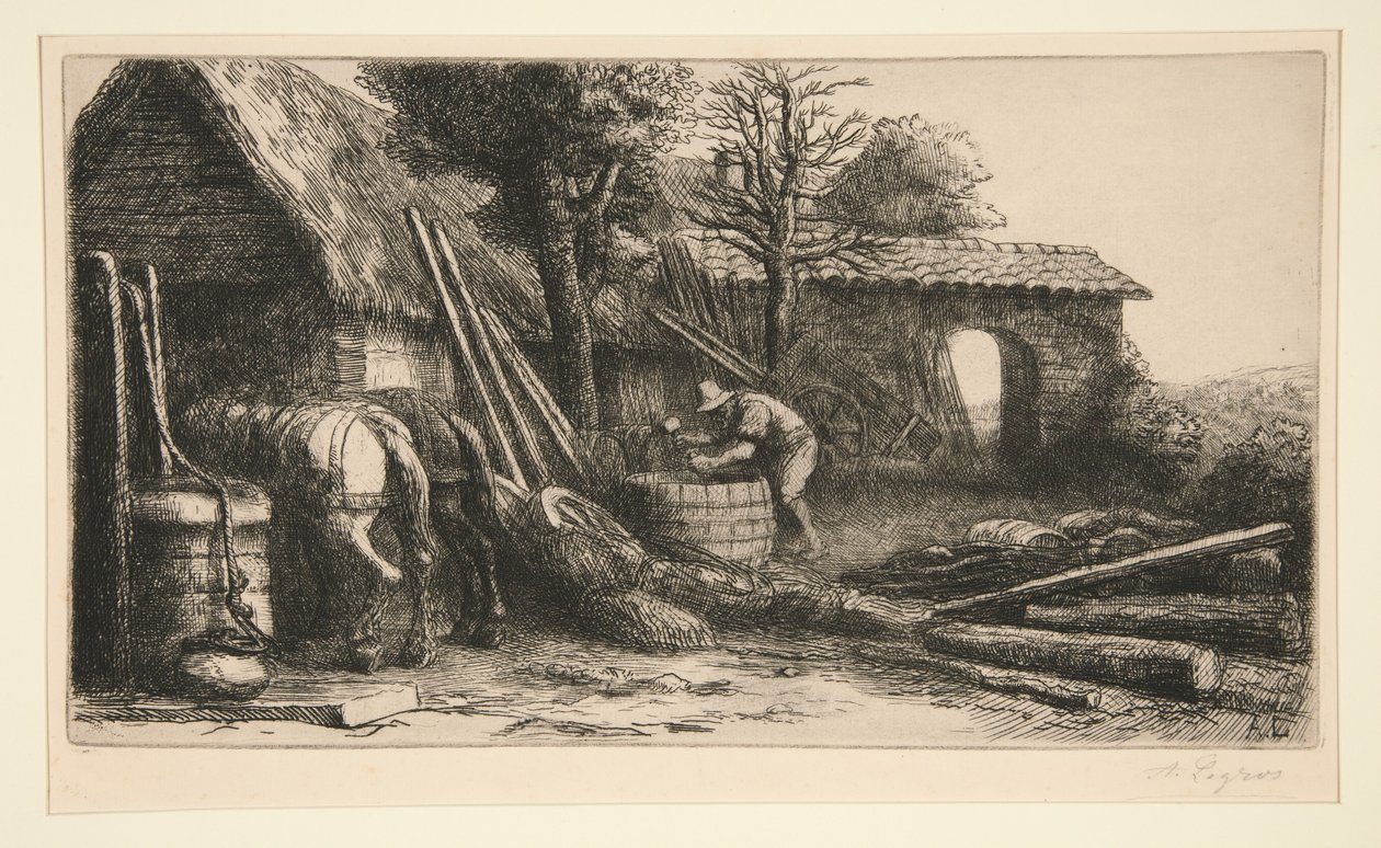 Bøkkeren av Alphonse Legros