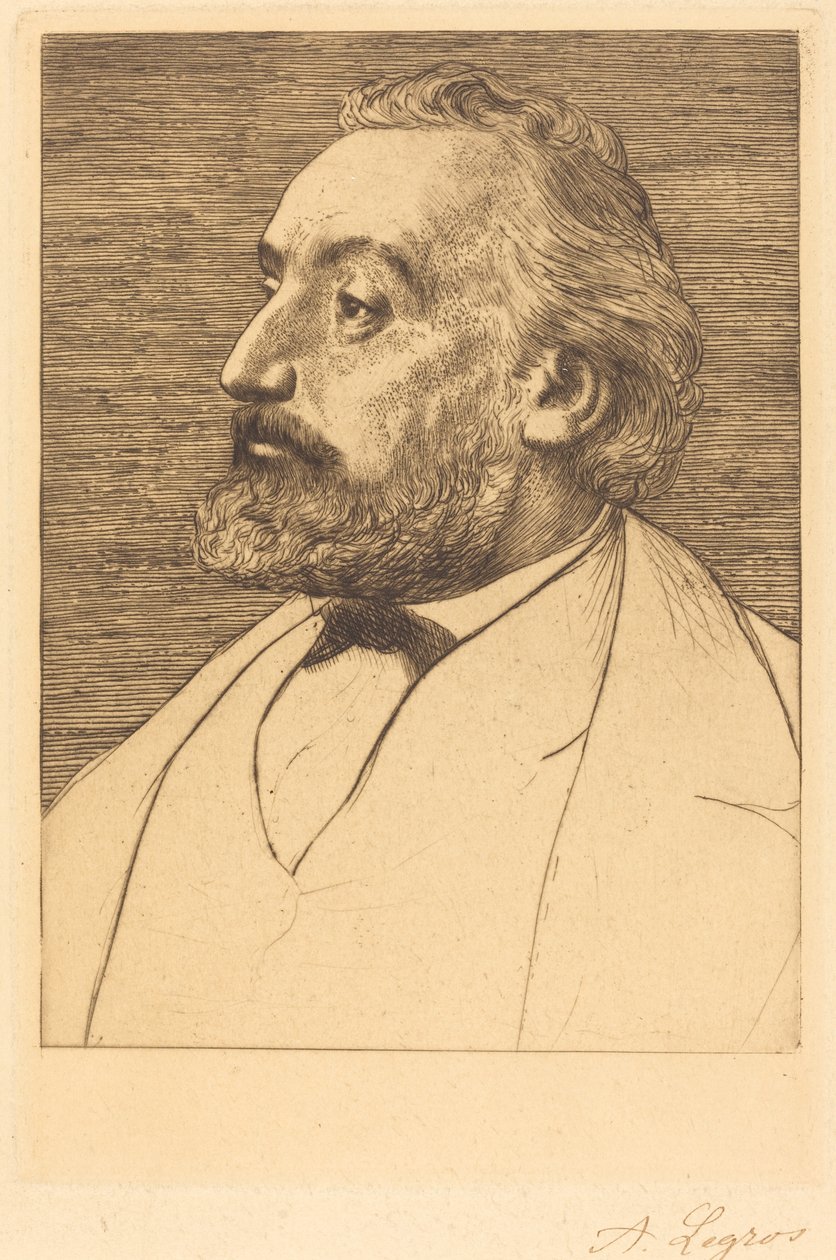 Leon Gambetta, 2. plate av Alphonse Legros
