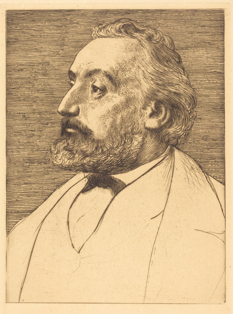 Leon Gambetta, 2. plate av Alphonse Legros