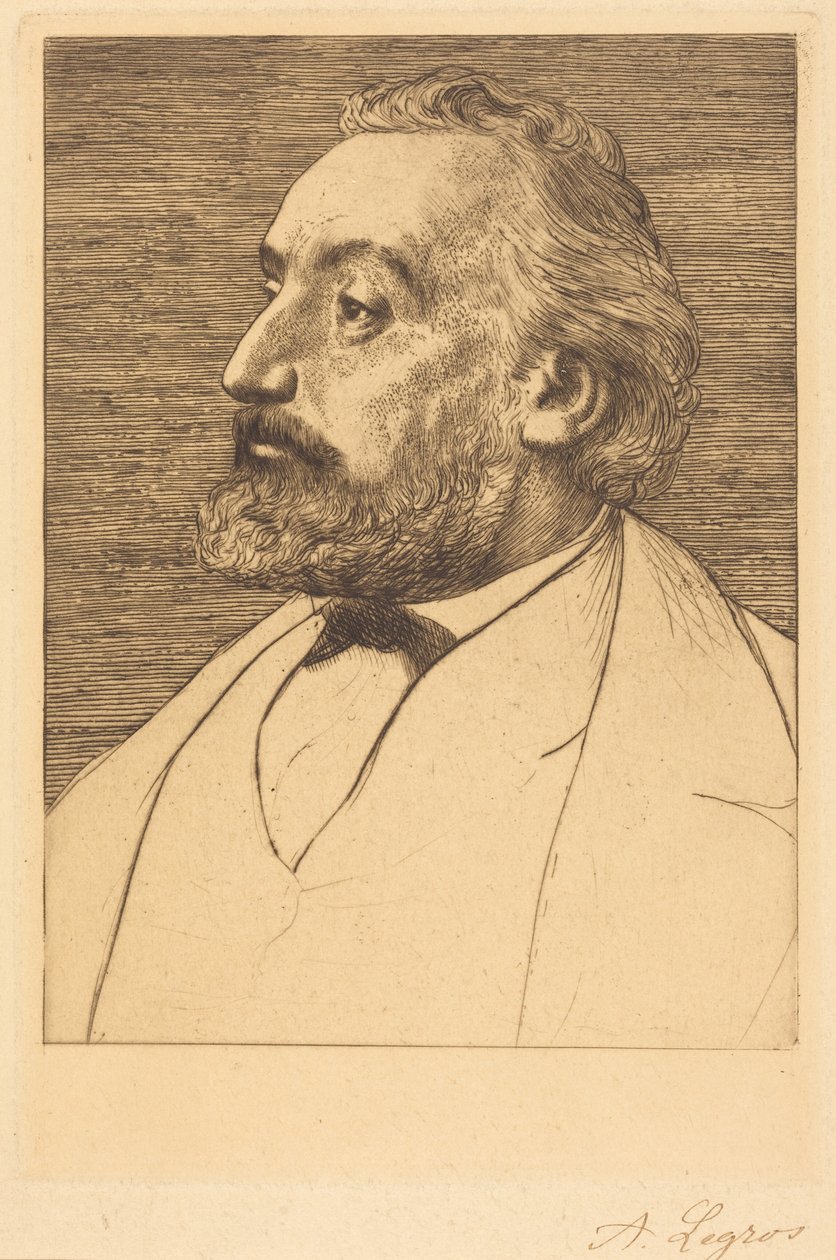 Leon Gambetta, 2. plate av Alphonse Legros