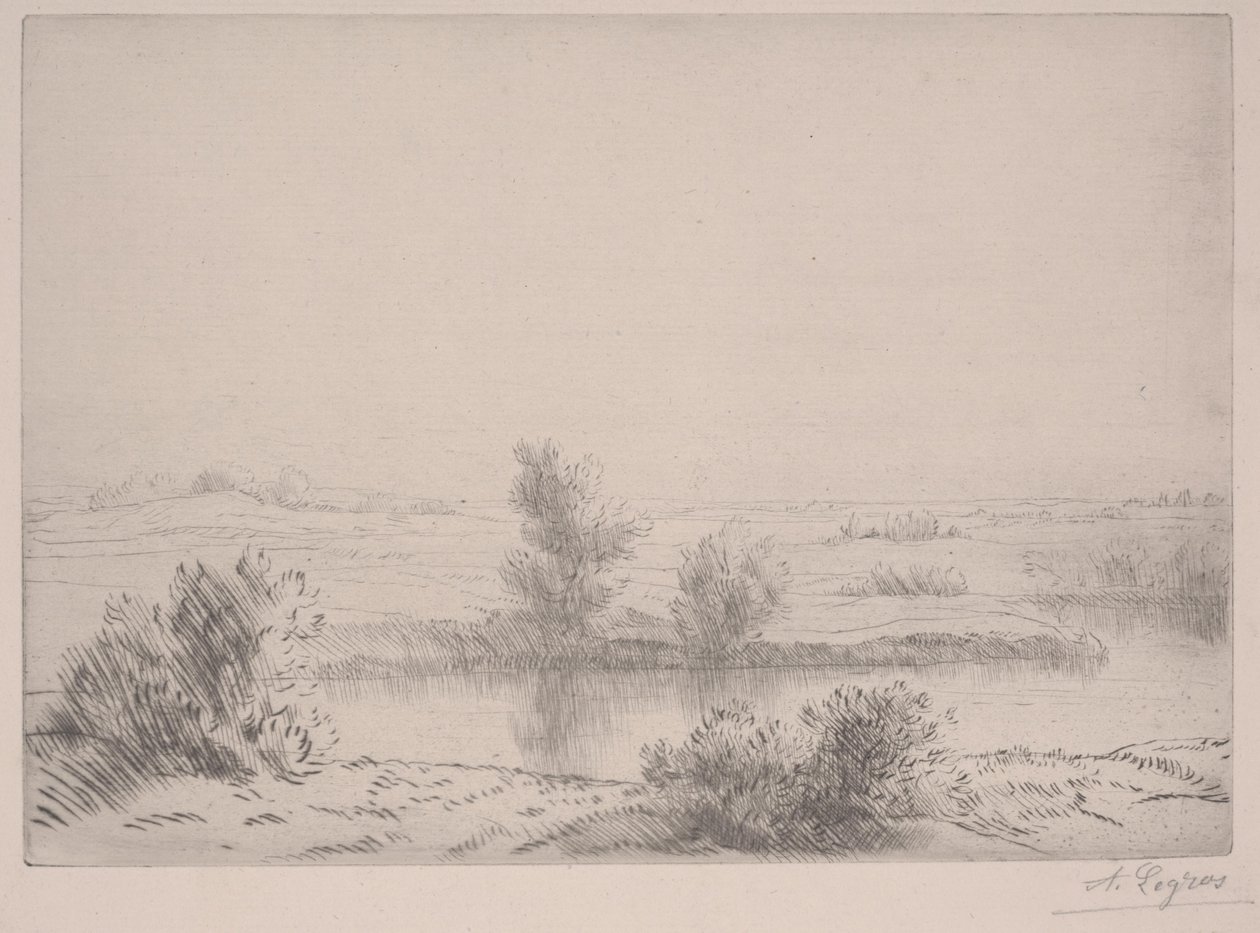Sumpene (etsing) av Alphonse Legros