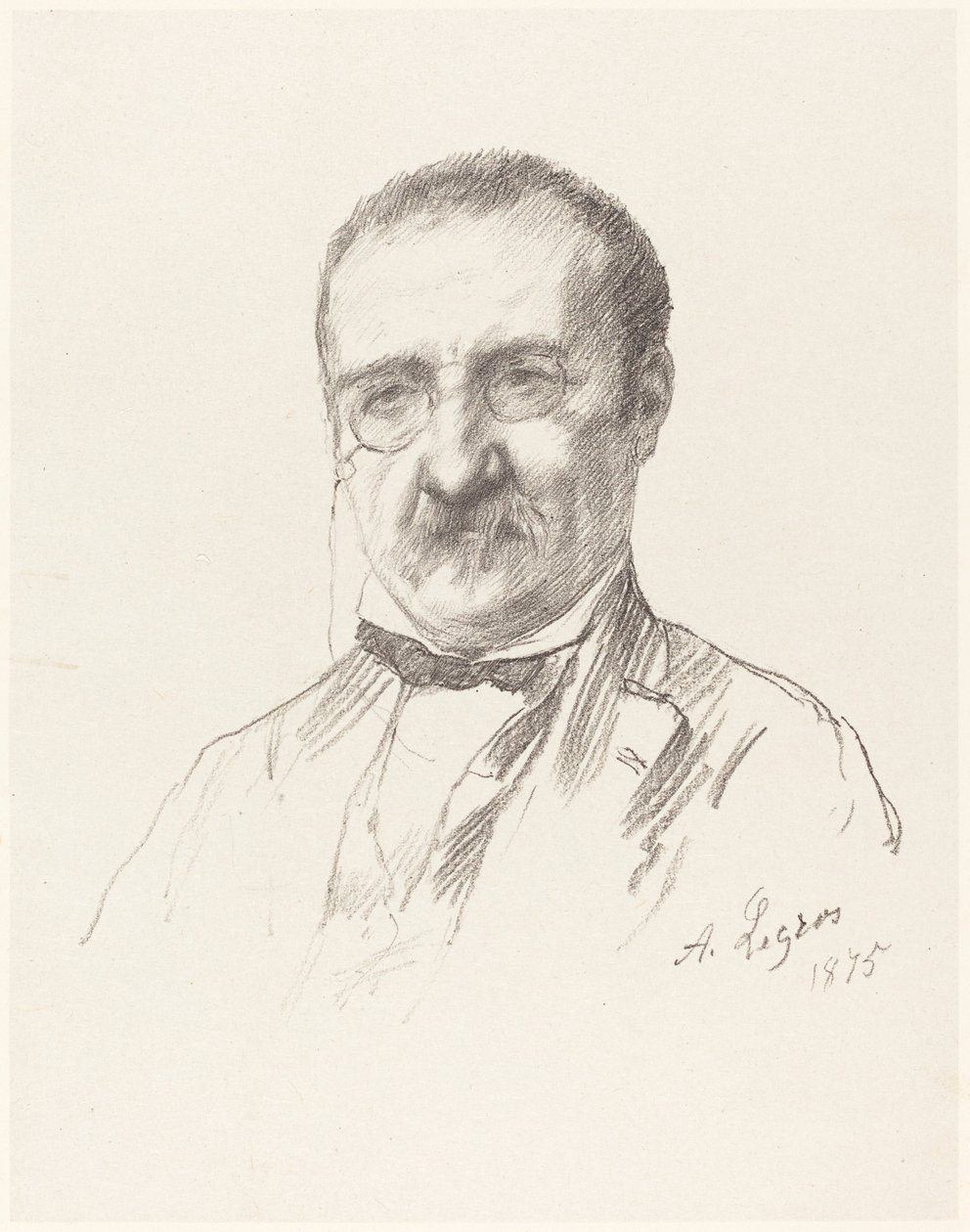 M. Champfleury av Alphonse Legros