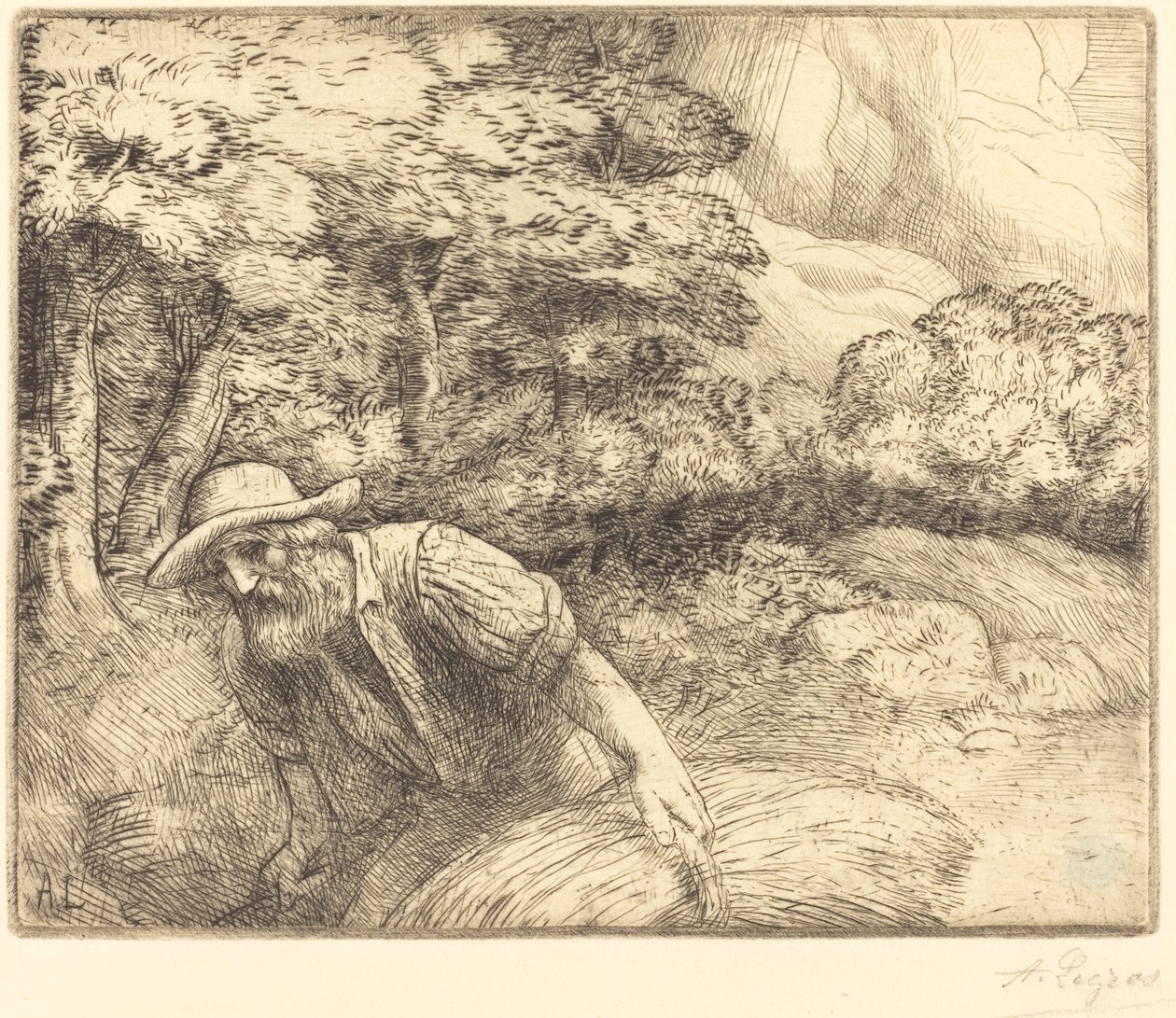 Mann fôring Mann fôr. av Alphonse Legros