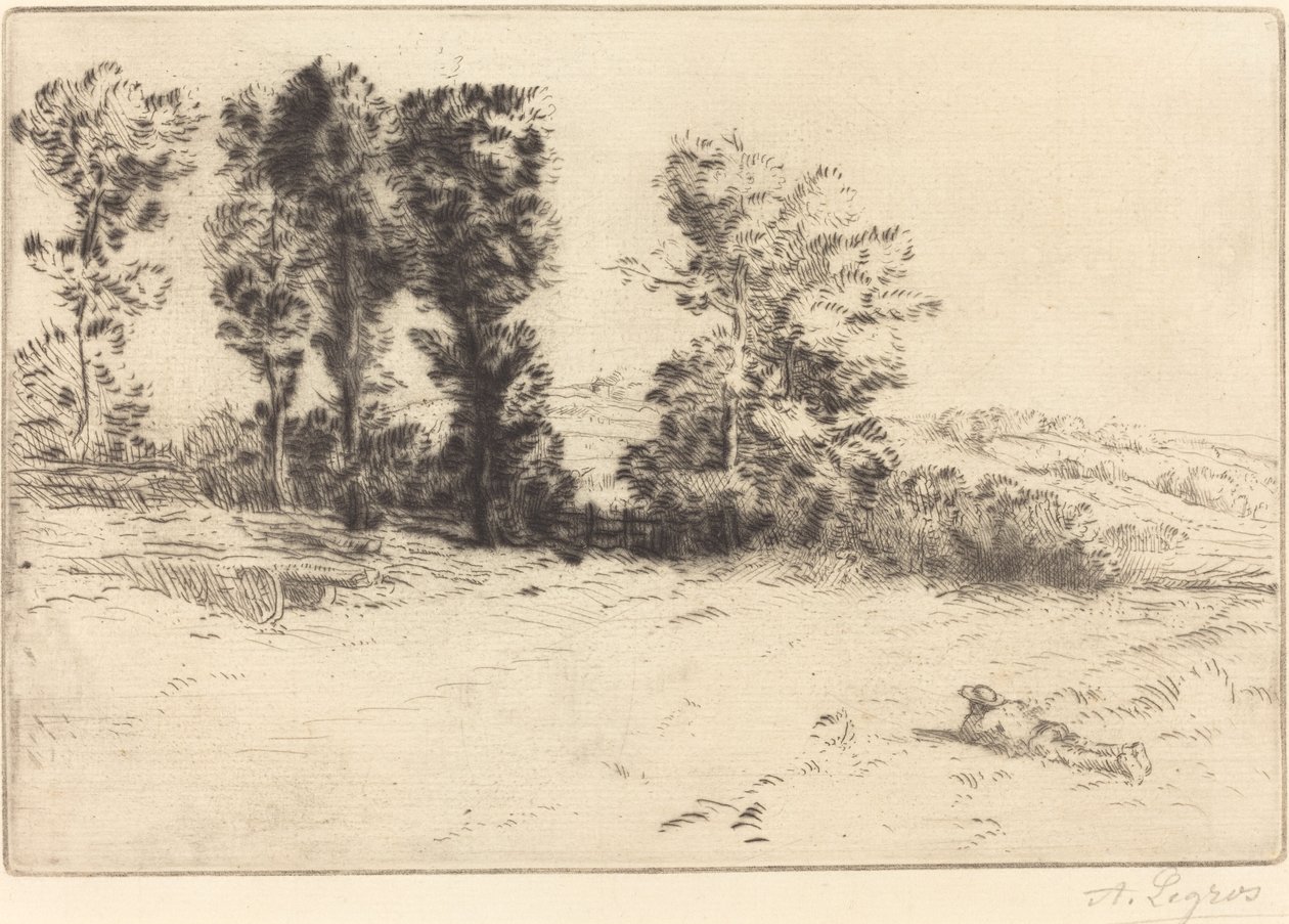Eng i Sunshine Le pre ensoleille. av Alphonse Legros