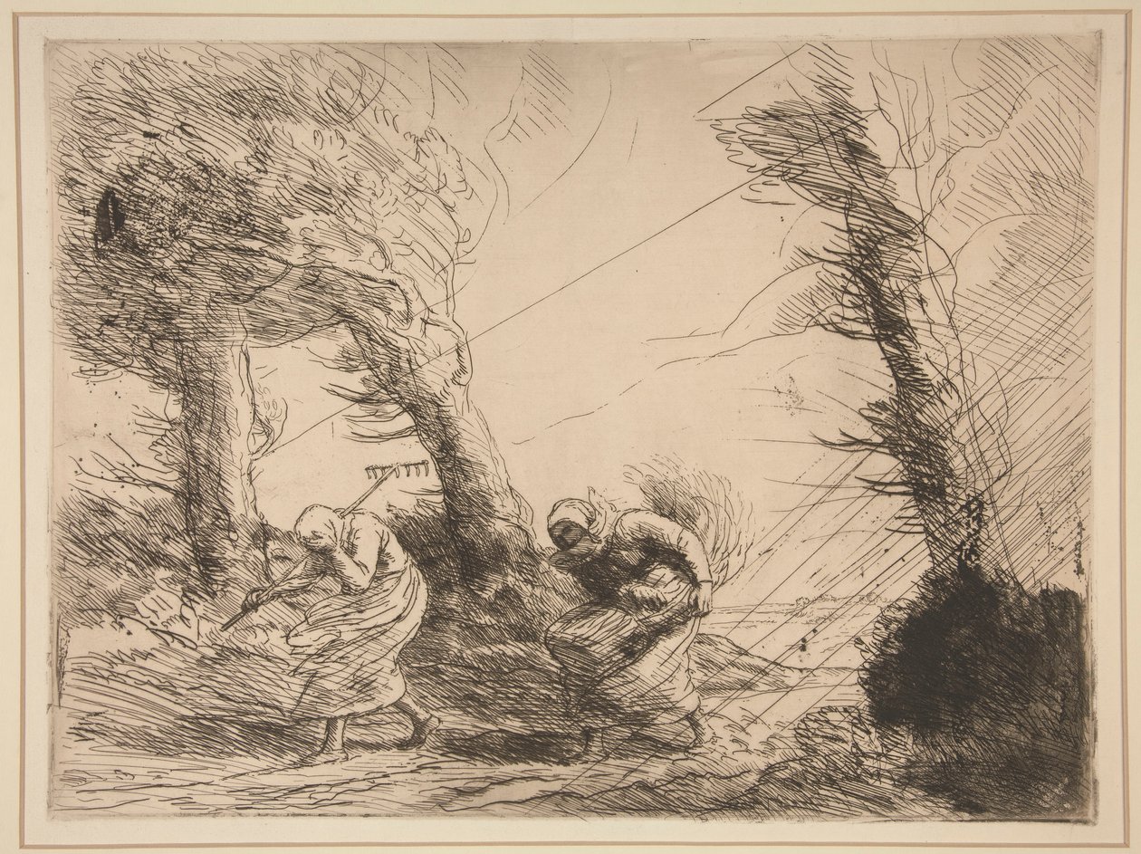 Høstmaskiner overrasket over av Alphonse Legros