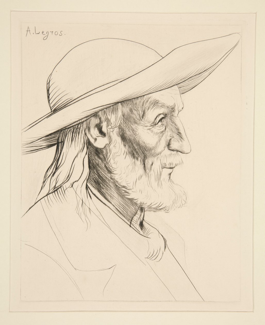 Bretonsk bonde av Alphonse Legros